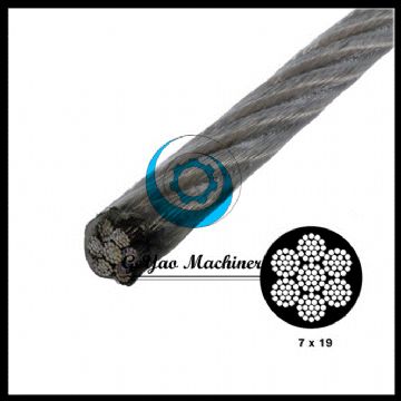 Vinyl Coated Stainless Steel Cable (T304)-Aircraft Cable(Linear Foot)